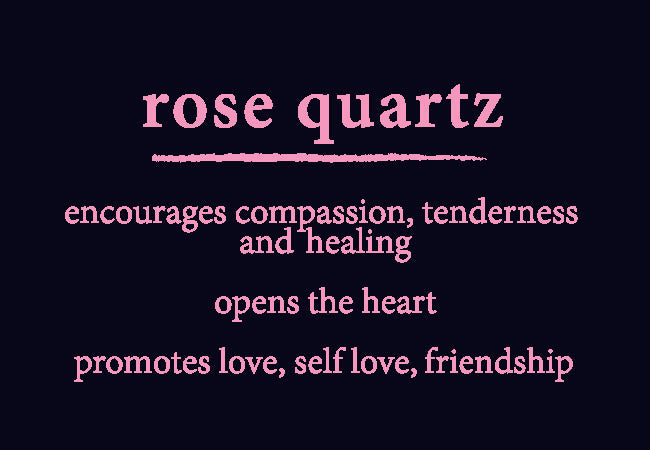 rose quartz tree