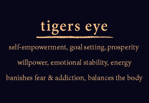 tigers eye gemstone bracelet