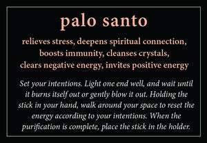 Palo Santo Incense Holder