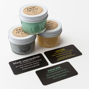linen scented crystal reveal candle trio